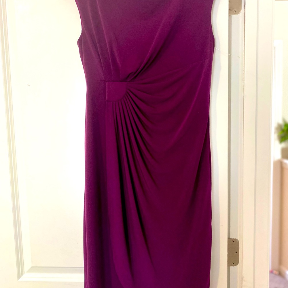 Dressbarn Beautiful purple maxi dress size 8 can wear it for any occasion!